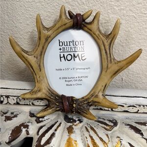 New Burton Rustic Antler Frame - Tan